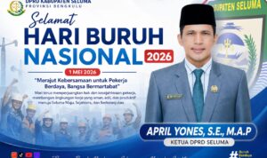 May Day 2026, Ketua DPRD Seluma Janji Kawal Regulasi Berpihak pada Buruh