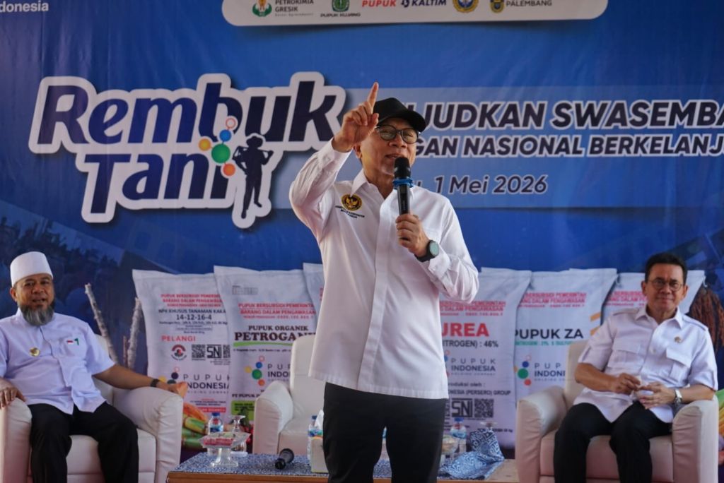 Menko Pangan Zulkifli Hasan Dorong Swasembada Pangan di Bengkulu