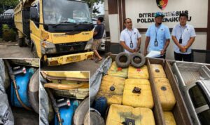 Polda Bengkulu Gagalkan Penyelundupan 5 Ton Bio Solar ke Linggau