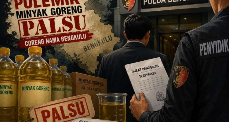 Polemik Minyak Goreng Palsu Coreng Nama Bengkulu, Bos Perusahaan Mulai Dipanggil Penyidik