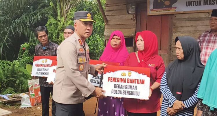 Program Bedah 80 Rumah Polda Bengkulu, Jadi Momentum Peringati HUT Bhayangkara 2026