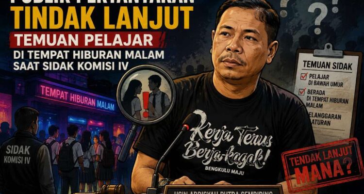 Publik Pertanyakan Tindak Lanjut Temuan Pelajar di Tempat Hiburan Malam Saat Sidak Komisi IV