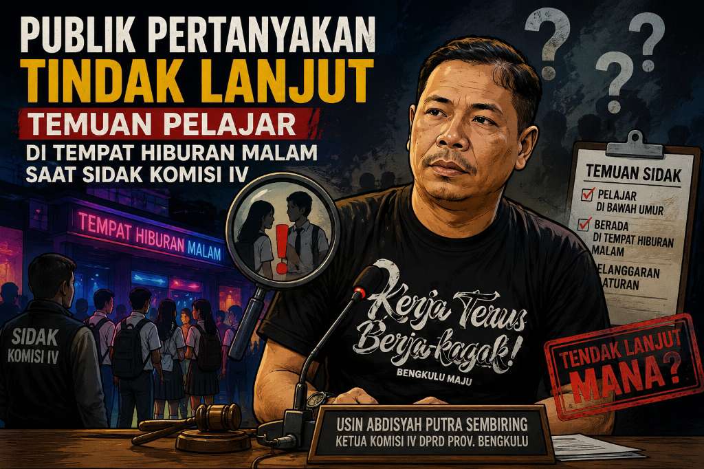 Publik Pertanyakan Tindak Lanjut Temuan Pelajar di Tempat Hiburan Malam Saat Sidak Komisi IV