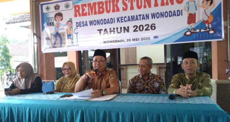Rembuk Stunting Desa Wonodadi Blitar 9 Kasus Terdata, Pemdes Susun Strategi Percepatan Penanganan