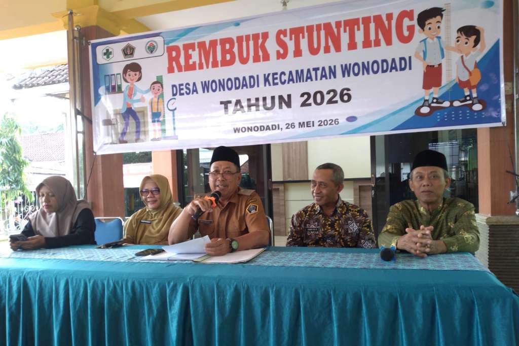 Rembuk Stunting Desa Wonodadi Blitar 9 Kasus Terdata, Pemdes Susun Strategi Percepatan Penanganan