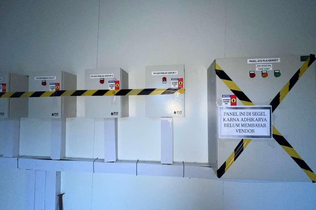Tagihan Rp4 Miliar Mandek, Vendor Segel Instalasi Listrik dan Air di Proyek SPPG Seluma