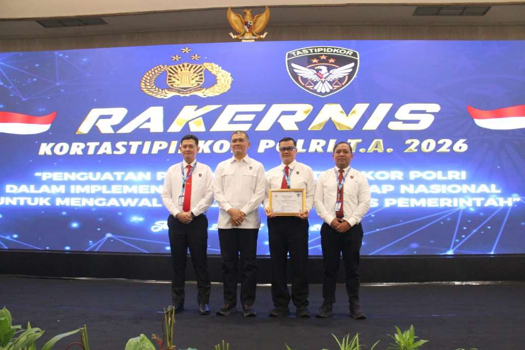 Tiga Tahun Beruntun, Ditreskrimsus Polda Bengkulu Borong Penghargaan Tipidkor Mabes Polri