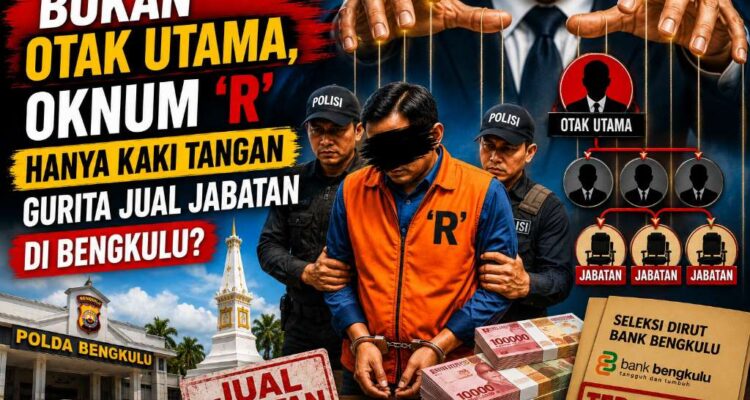 Bukan Otak Utama, Oknum 'R' Hanya Kaki Tangan Gurita Jual Jabatan di Bengkulu Bukan Otak Utama, Oknum 'R' Hanya Kaki Tangan Gurita Jual Jabatan di Bengkulu
