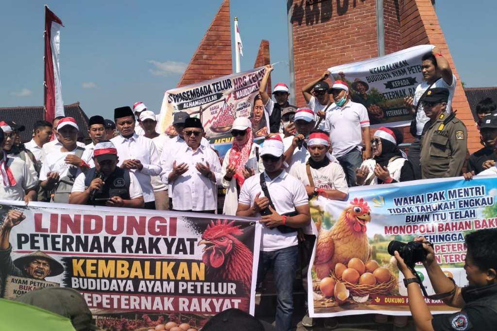 Bupati Blitar Bersama Wabup Dorong Pemerintah Pusat Intervensi dan Stabilkan Harga Telur