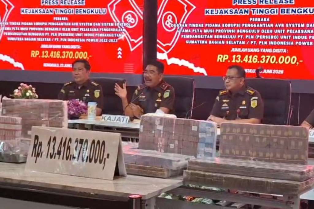 Duit Korupsi PLTA Musi Rp13,4 Miliar Dikembalikan, Kejati: 9 Tersangka Tetap Diproses!