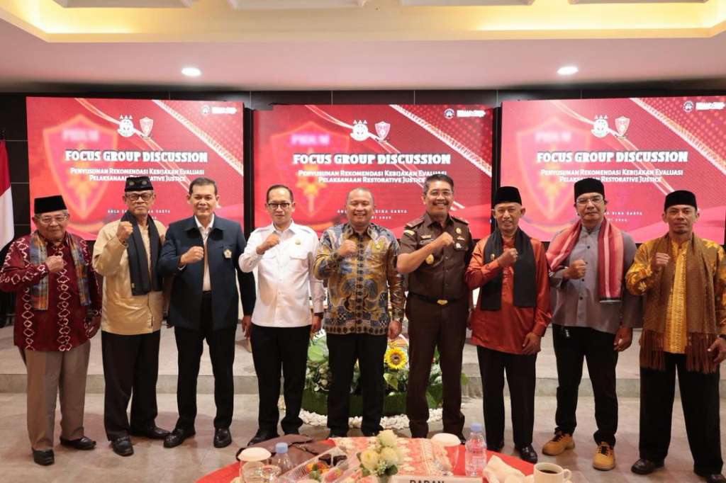 FGD di Kejati Bengkulu, Akademisi Dorong Kearifan Lokal Jadi Basis Aturan Restorative Justice