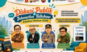 Hadirkan Mantan Jubir KPK, AMJ dan Azwira Gelar Talkshow 'Kritik Tanpa Jerat Hukum'