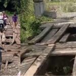 Jadi Jualan Kampanye Pilkada, Jembatan Vital di Lubuk Sandi Seluma Kini Telantar dan Rusak Parah