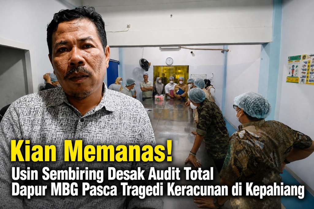 Kian Memanas! Usin Sembiring Desak Audit Total Dapur MBG Pasca Tragedi Keracunan di Kepahiang