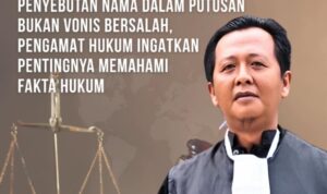 Nama Helmi Hasan Disebut dalam Putusan PDAM Tirta Hidayah, Pengamat, Bukan Vonis Bersalah Nama Helmi Hasan Disebut dalam Putusan PDAM Tirta Hidayah, Pengamat, Bukan Vonis Bersalah