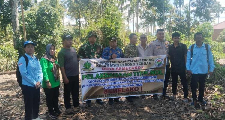 Pemdes Semelako I Mulai Pembangunan JUT Tahun 2026