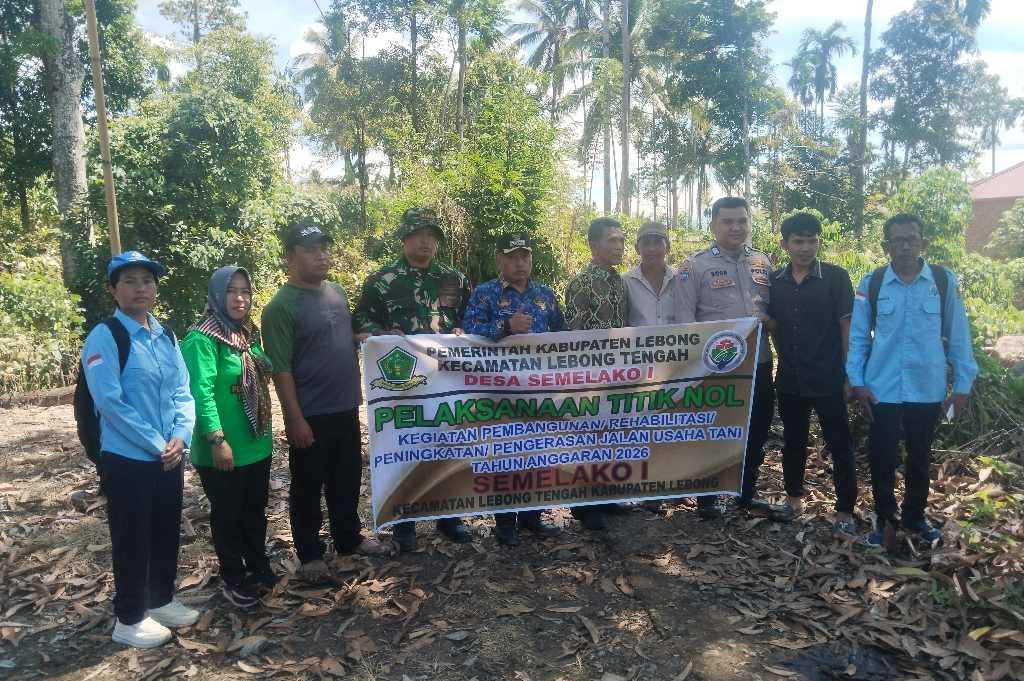 Pemdes Semelako I Mulai Pembangunan JUT Tahun 2026