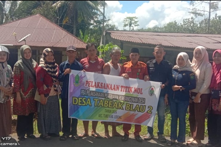 Pemdes Tabeak Blau II Tambah Lima Titik Lampu Jalan