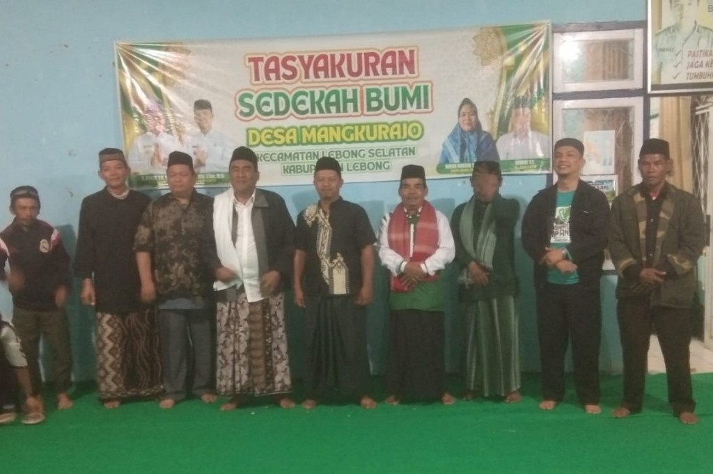 Peringati 1 Muharram, Pemdes Mangkurajo Gelar Sedekah Bumi