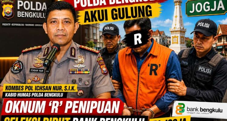 Polda Bengkulu Akui Gulung Oknum R Penipuan Seleksi Dirut Bank Bengkulu Di Jogja Polda Bengkulu Akui Gulung Oknum R Penipuan Seleksi Dirut Bank Bengkulu Di Jogja