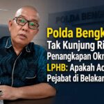Polda Bengkulu Tak Kunjung Rilis Penangkapan Oknum R, LPHB: Apakah Ada Pejabat di Belakangnya?