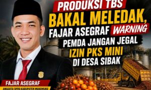 Produksi TBS Bakal Meledak, Fajar Asegraf Warning Pemda Jangan Jegal Izin PKS Mini di Desa Sibak