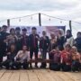 Rekor 150 Peserta, HIMASEL Tanam 100 Cemara Laut di HUT ke-9 dan Diksar VIII