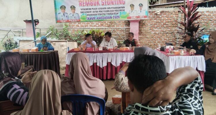 Rembuk Stunting Talang Liak I, Yazman Heris Tekankan Peran Kader Rembuk Stunting Talang Liak I, Yazman Heris Tekankan Peran Kader