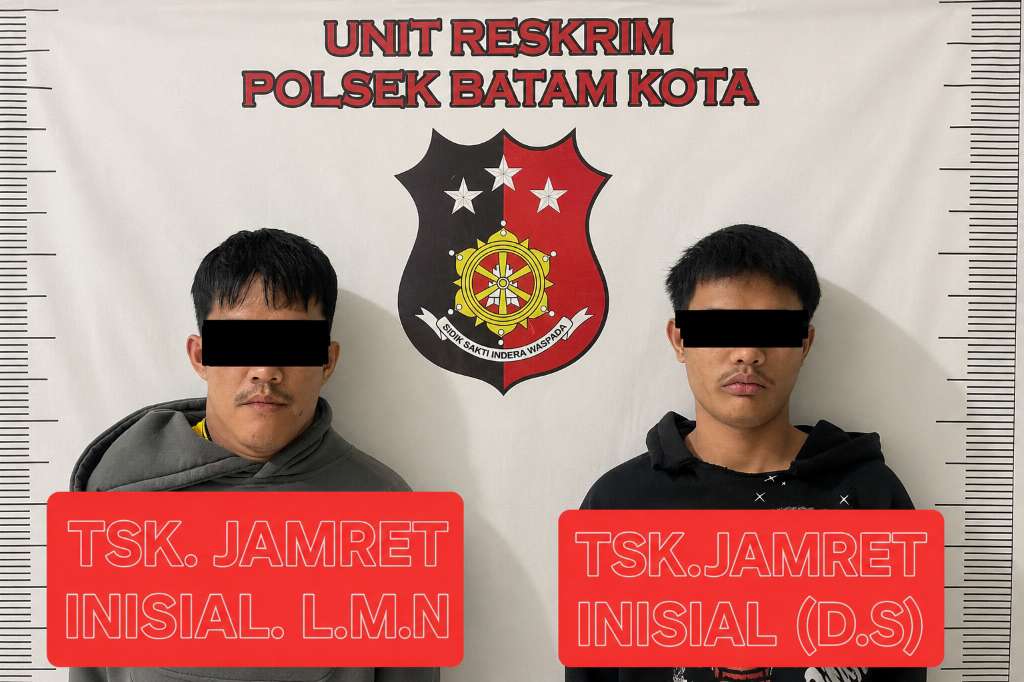 Respon Cepat Call Center 110, Polresta Barelang Bekuk Jambret Dalam Hitungan Jam