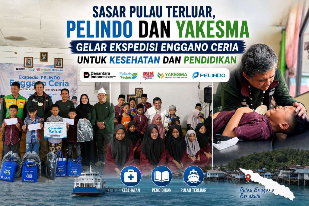 Sasar Pulau Terluar, Pelindo dan Yakesma Gelar Ekspedisi Enggano Ceria untuk Kesehatan dan Pendidikan