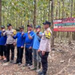 Sinergitas Perhutani KPH Blitar, Polsek Campurdarat, dan LMDH Perkuat Pengamanan Kawasan Hutan