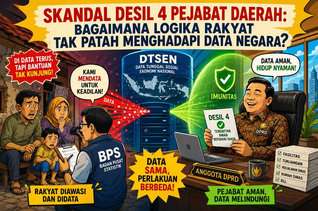 Skandal Desil 4 Anggota Dewan Bagaimana Logika Rakyat Tak Patah Menghadapi Data Negara