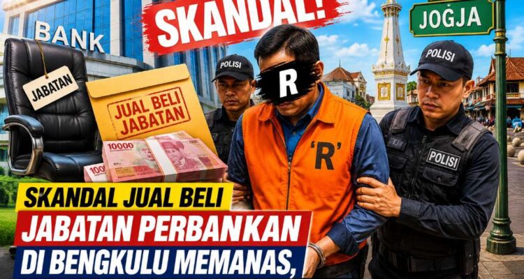 Skandal Jual Beli Jabatan Perbankan di Bengkulu Memanas, Oknum ‘R’ Kabarnya Ditangkap di Jogja