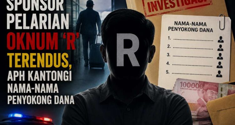 Sponsor Pelarian Oknum R Terendus, APH Kantongi Nama-Nama Penyokong Dana
