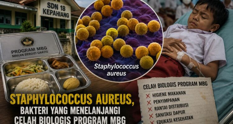 Staphylococcus Aureus, Bakteri yang Menelanjangi Celah Biologis Program MBG di SDN 18 Kepahiang