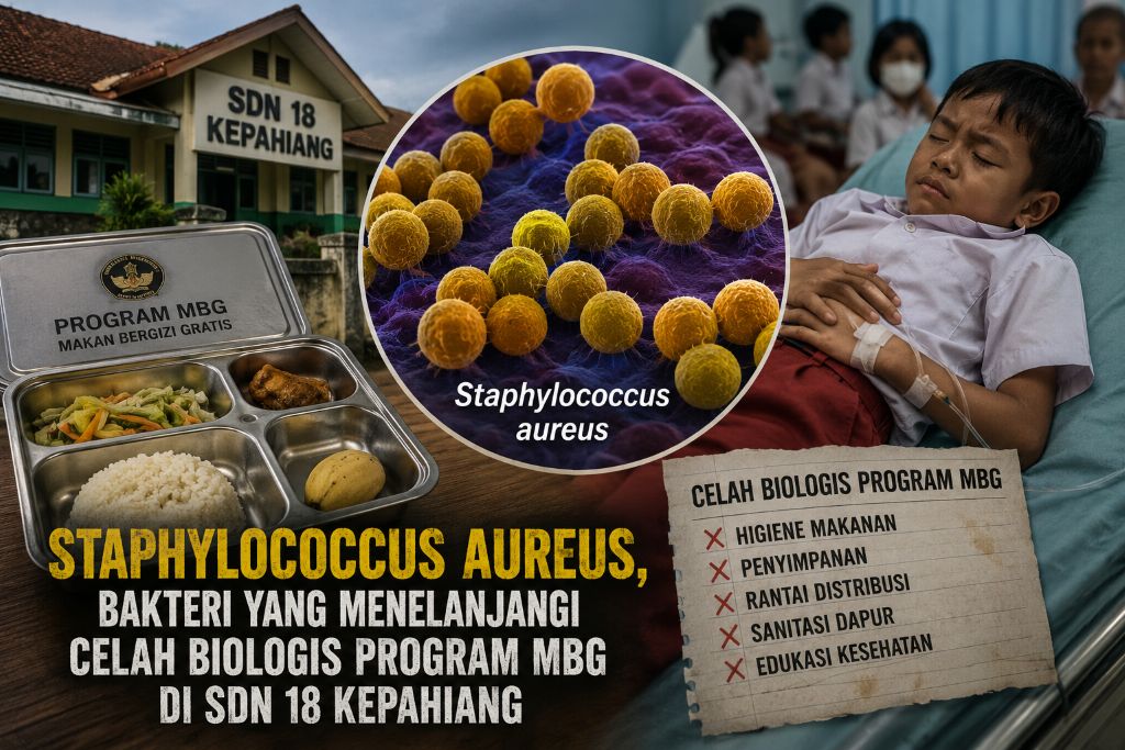 Staphylococcus Aureus, Bakteri yang Menelanjangi Celah Biologis Program MBG di SDN 18 Kepahiang