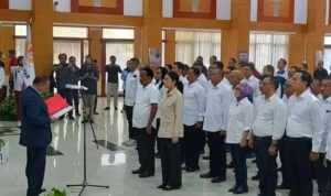 Usai Dilantik, Samanhudi Mundur dan Serahkan Tampuk Kepemimpinan KONI Pada Elim Tyu Samba