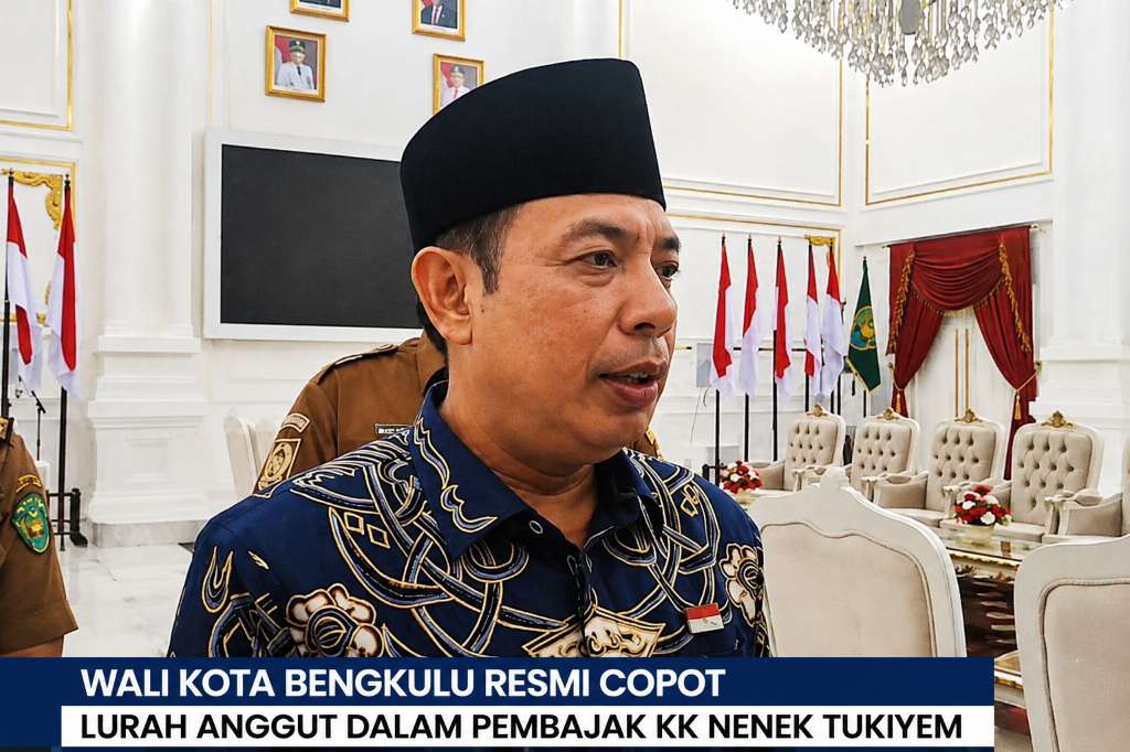 Wali Kota Bengkulu Nonaktifkan Lurah Anggut Dalam Pembajak KK Nenek Tukiyem