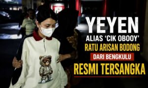 Yeyen alias 'Cik Obooy' Ratu Arisan Bodong Dari Bengkulu Resmi Tersangka