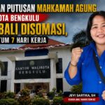 Abaikan Putusan Mahkamah Agung Wali Kota Bengkulu Kembali Disomasi, Ultimatum 7 Hari Kerja