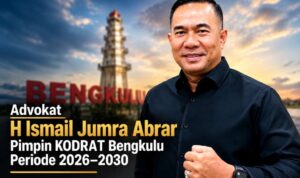 Advokat H Ismail Jumra Abrar Pimpin KODRAT Bengkulu Periode 2026–2030 Advokat H Ismail Jumra Abrar Pimpin KODRAT Bengkulu Periode 2026–2030