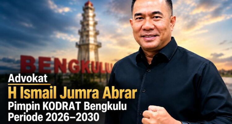 Advokat H Ismail Jumra Abrar Pimpin KODRAT Bengkulu Periode 2026–2030 Advokat H Ismail Jumra Abrar Pimpin KODRAT Bengkulu Periode 2026–2030