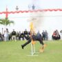 Aksi Spontan Kapolda dan Wakapolda Bengkulu Lompati Ring Api di Hari Bhayangkara ke-80