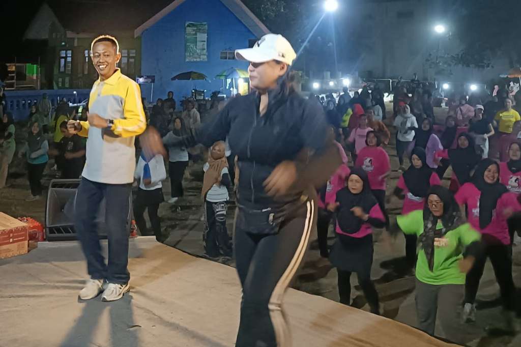 Bersih Desa Gaprang ke-203, Pemdes Gelar Senam Bersama Wujudkan Masyarakat Sehat dan Produktif