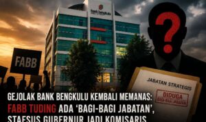 Gejolak Bank Bengkulu Kembali Memanas FABB Tuding Ada 'Bagi-bagi Jabatan', Stafsus Gubernur Jadi Komisaris Gejolak Bank Bengkulu Kembali Memanas FABB Tuding Ada 'Bagi-bagi Jabatan', Stafsus Gubernur Jadi Komisaris