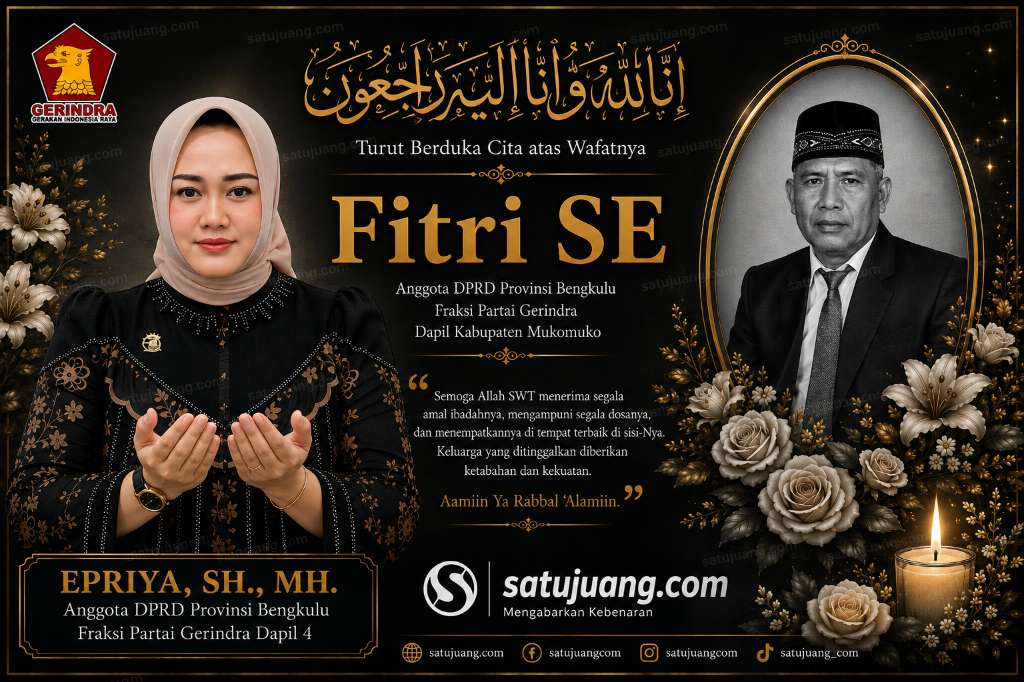 Gerindra Bengkulu Berduka, Epriya: Dedikasi Almarhum Fitri untuk Rakyat Selalu Dikenang