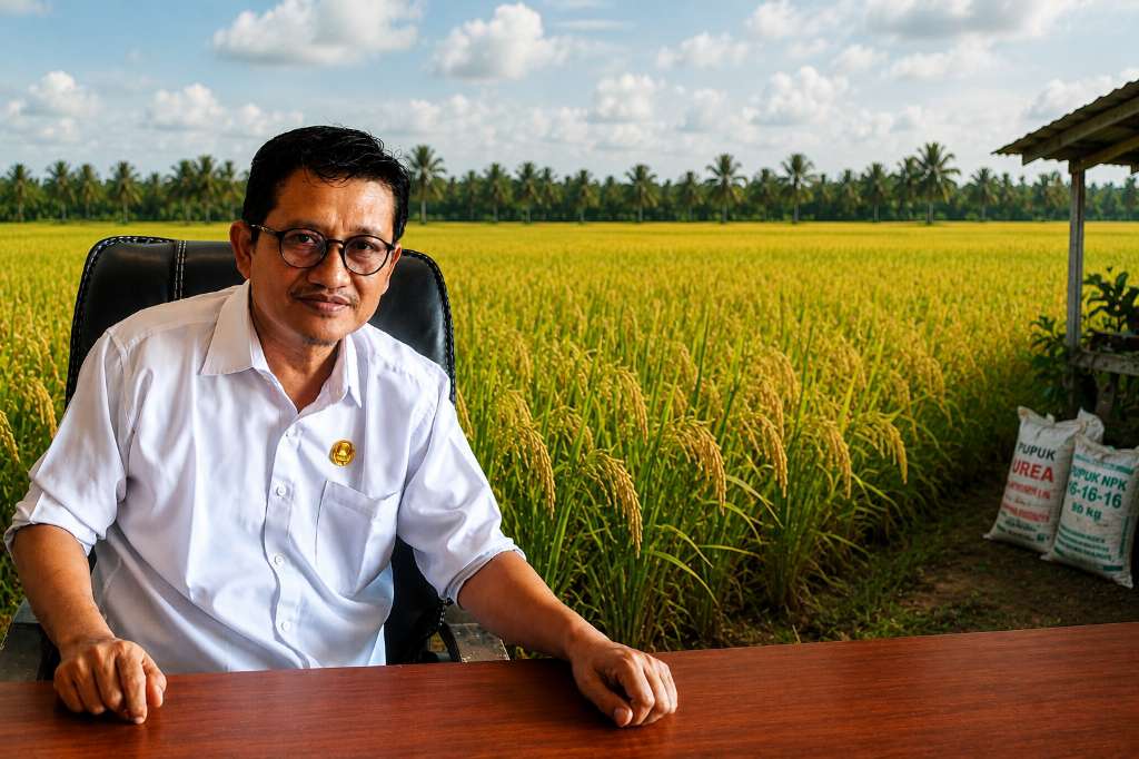 Jamin Stok Pupuk Subsidi Aman Musim Tanam II, Distan Mukomuko Warning Kios Nakal