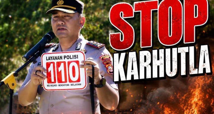 Kapolres Lebong Ajak Masyarakat Cegah Karhutla