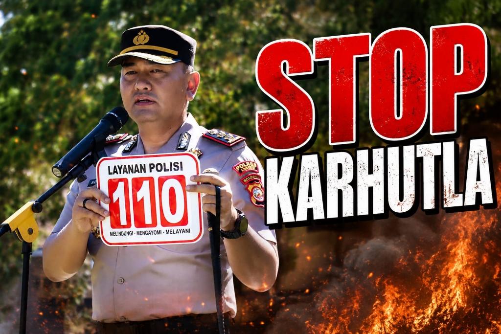 Kapolres Lebong Ajak Masyarakat Cegah Karhutla
