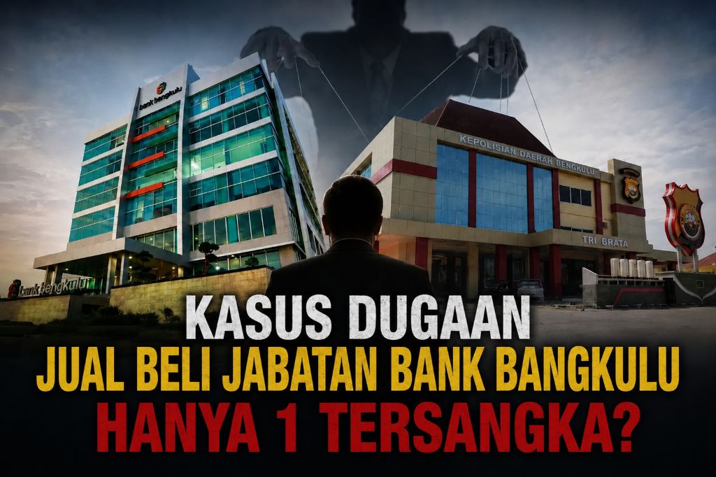 Kasus Dugaan Jual Beli Jabatan Bank Bengkulu Hanya Satu Tersangka